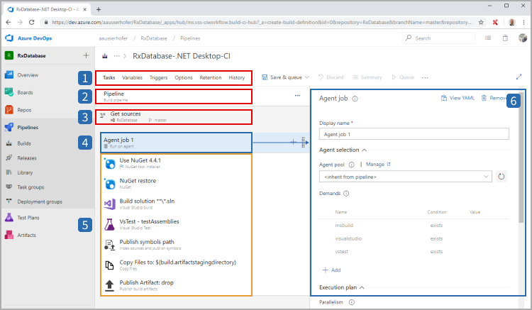 Create and execute an ADO pipeline – Ranorex