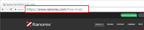 Ranorex free-trial download website